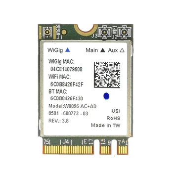QCA9008 WiFi модулна карта безжична мрежова карта 4600 Mbps високоскоростен W0096AC + AD безжичен конектор BT4.1 WIFI