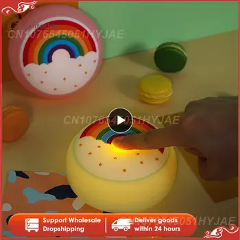 Rainbow таблица, неонова реклама, rainbow силикон лампа, зареждане чрез USB, cartoony неонова лампа на ярки цветове за декорация на партита, сватби
