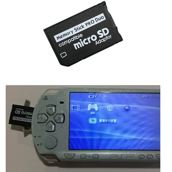 Адаптер Micro SD карта с памет Конвертор Нов адаптер Micro SD TF за MS Карти за вашето устройство за четене на карти, MS Pro Duo