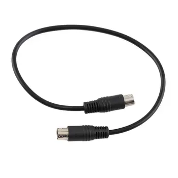 Нов черен 9-пинов кабел сигнал Mini-9-ПИНОВ Mini Din за Битие, 2 Scart, топла действие, директна доставка