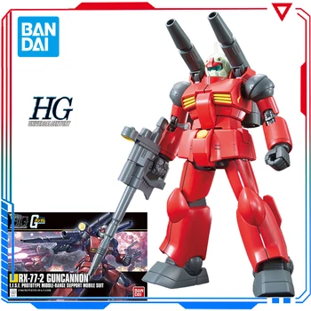 Bandai HGUC 1/144 RX-77-2 Фигурки Guncannon Gundam Gunpla 35th Revive Мобилен Костюм Пластмасов Модел Комплект Играчки за Момчета