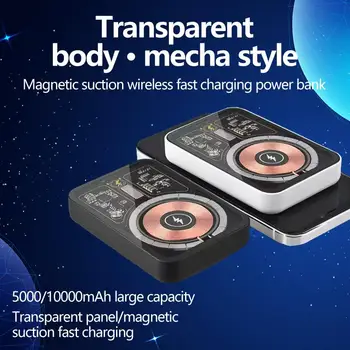 Следвайте революция в процеса на зареждане с помощта на безжично зарядно MagSafe капацитет 10000 ма с цифров дисплей