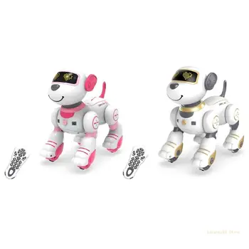 Y4UD, интерактивен робот, играчка за кучета, робот-дакел, електронна домашно куче, интерактивно кученце
