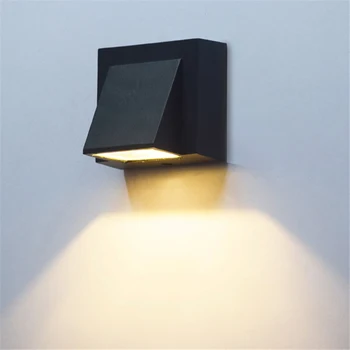 Водоустойчива IP65, с монтиран на стената лампа, открит 5 W 10 W светлина външно Сградата Външни Порти Балкон Градина Двор осветление