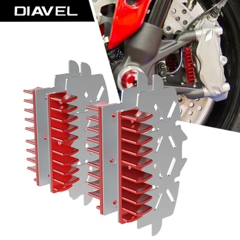 Спирачни Апарати Мотоциклет Радиатор Спирачната Радиатора плочи За Ducati DIAVEL STRADA1200 DIAVEL TITANIUM1200 DIAVEL WHITE STRIPE1200