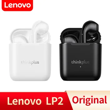 Оригинални Безжични Слушалки Lenovo LP2 TWS Bluetooth Слушалки, Спортни Игри Слушалки HD Повикване Микрофон Слушалки С ниско Закъснение
