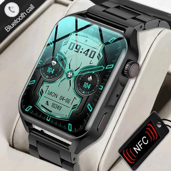 2023 Нови Модни умни часовници Мъжки AMOLED HD Екран Винаги Показва време на повикване, Bluetooth IP68 спортни Водоустойчив умни часовници Дамски