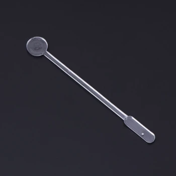 10 бр. пластмасова прозрачна пръчка за смесване на прът от епоксидна смола DIY Инструменти Козметични шпатули