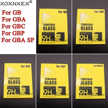 10 бр. Защитно стъкло филм със защита от надраскване закалено стъкло за Gameboy GB, GBC, GBA GBP GBA SP guard защитно фолио