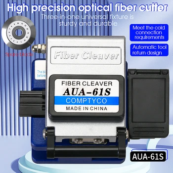COMPTYCO точност ръководят влакна секира AUA-6S/61S FTTT Инструменти за рязане на оптичен кабел Влакна нож с 16 повърхности остриета