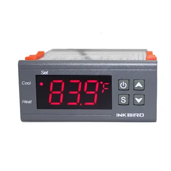 INKBIRD ITC-1000 led дигитален регулатор на температурата, термостат многофункционална 220 На 12 В за инкубатор, терморегулятор за отопление и охлаждане