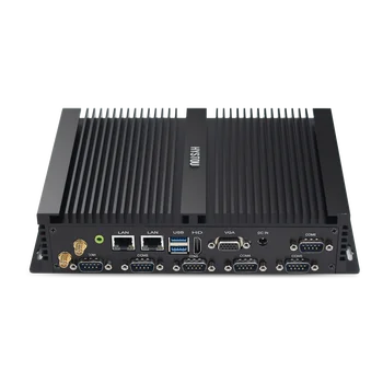 Промишлен мини-КОМПЮТЪР на Intel Core J4125 HDMI VGA RS232 RS485 COM Windows Linux 10, настолни компютри, поддръжка на 3G / 4G