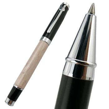 Duke Розова целлулоидная мраморна химикалка писалка Da Vinci еднократна употреба, професионални офис-канцеларски материали, консумативи, пособия за писане