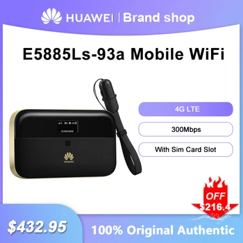 Отключени Huawei WiFi 2 Pro E5885Ls-93a Мобилен Wi-Fi 4G LTE Рутера Cat6 300 Mbps Модем Имат Точка за Достъп Със Слот за sim-карти, Порт за RJ-45