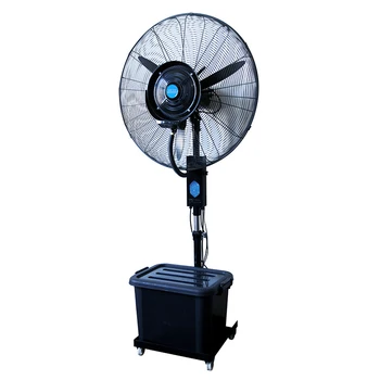 електрически вентилатор пулверизатор индустриален вентилатор спрей с дистанционно управление, фабрична стаен овлажнител 350 W