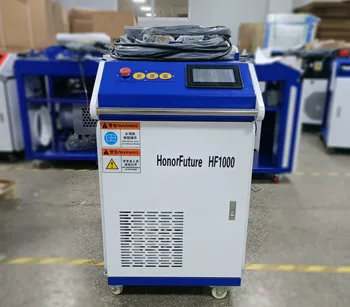 Ръчен лазерен пречистване 1000 W 2000 W машина за непрекъснато лазерно пречистване на метала от ръжда