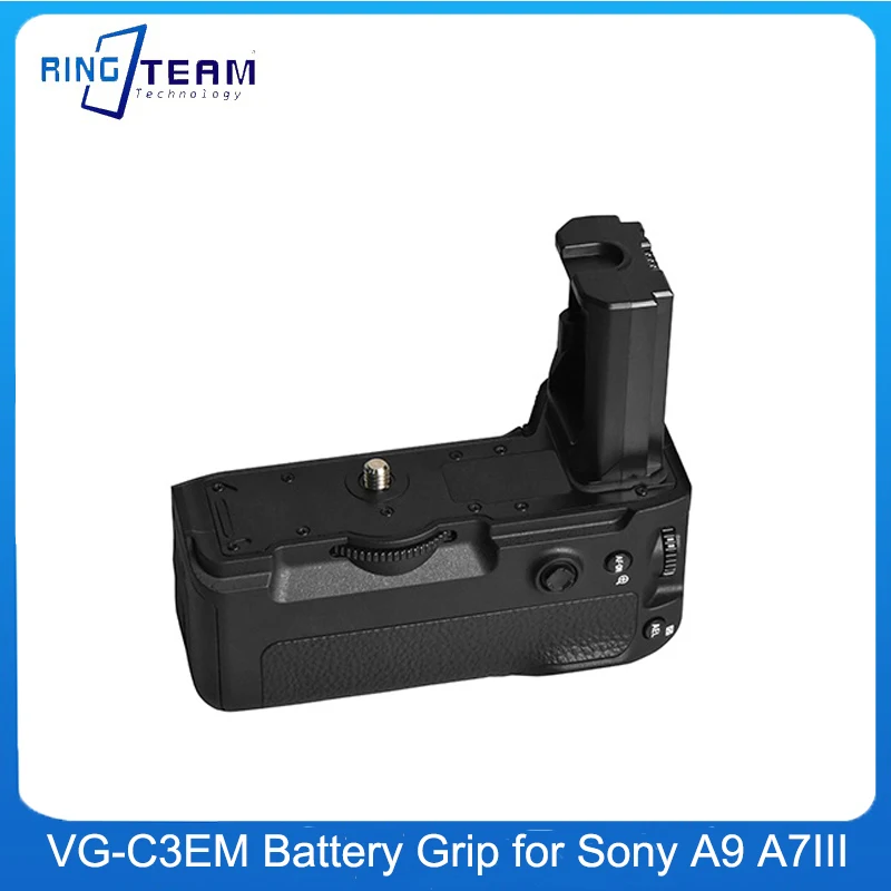 Батарейная дръжка VG-C3EM За цифров огледално-рефлексен фотоапарат Sony Alpha A9 A7Iii A7Riii Работи с батерия 1/2 бр. NP-FZ100