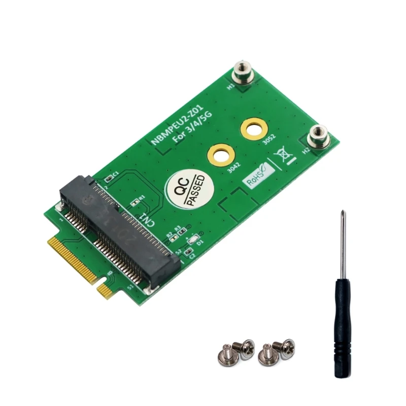 Мини ключа B за мини адаптер PCIE за настолен компютър със слот за SIM карта 3G/4G/5G