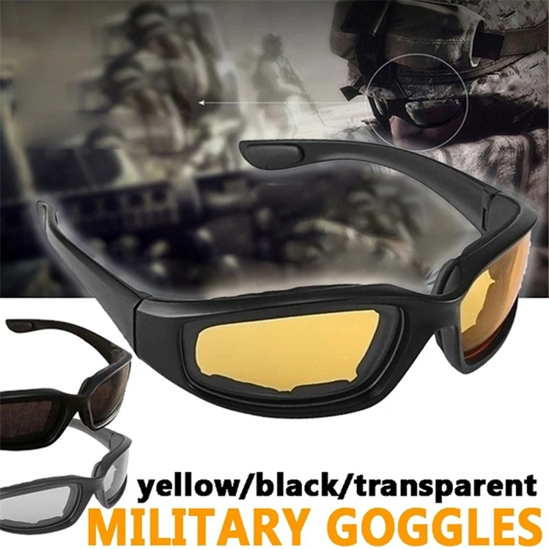 Мотоциклетни очила, dr. поляризирани слънчеви очила за лов, стрелба, еърсофт оръжия, защитни очила за мъже, ветроупорен мото очила